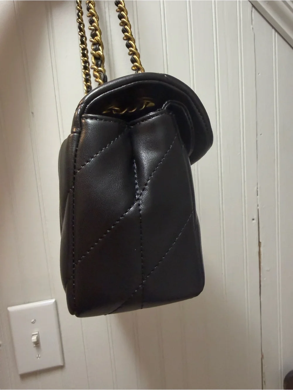 Coach Tabby 26 Black with Pillow Quilting